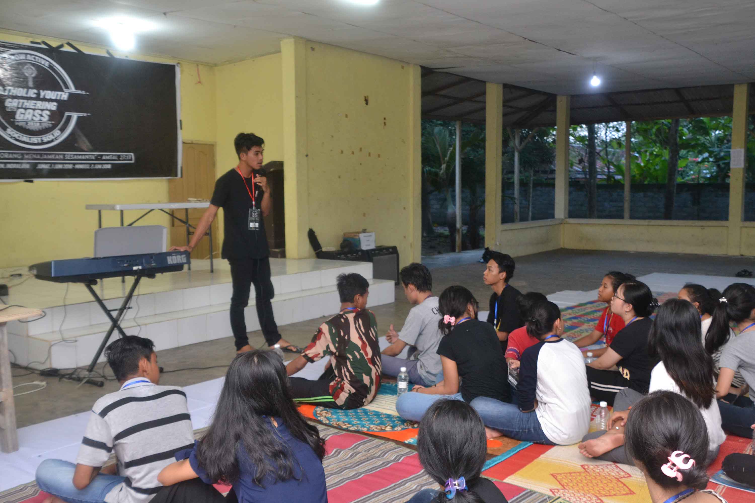 Gathering OMK merupakan salah satu kegiatan untuk membuat kaum muda Katolik semakin punya jiwa militan